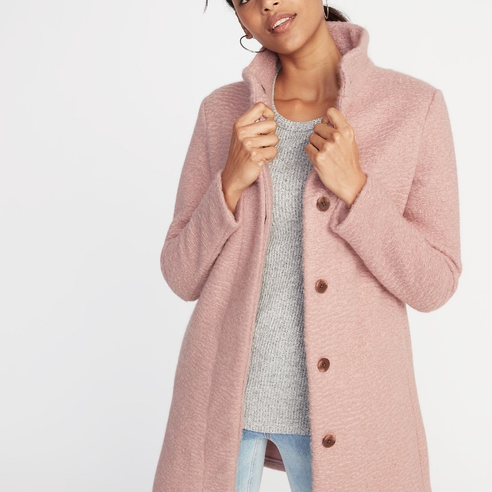 Mauve winter coat